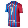 Camiseta de fútbol FC Barcelona Antoine Griezmann 7 Primera Equipación 2021/22 - Hombre